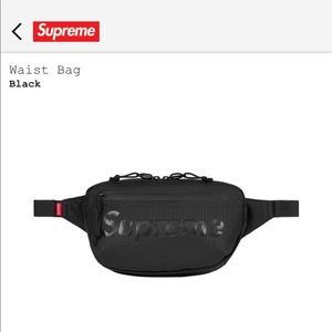SOLD - NWT Supreme Waist Bag